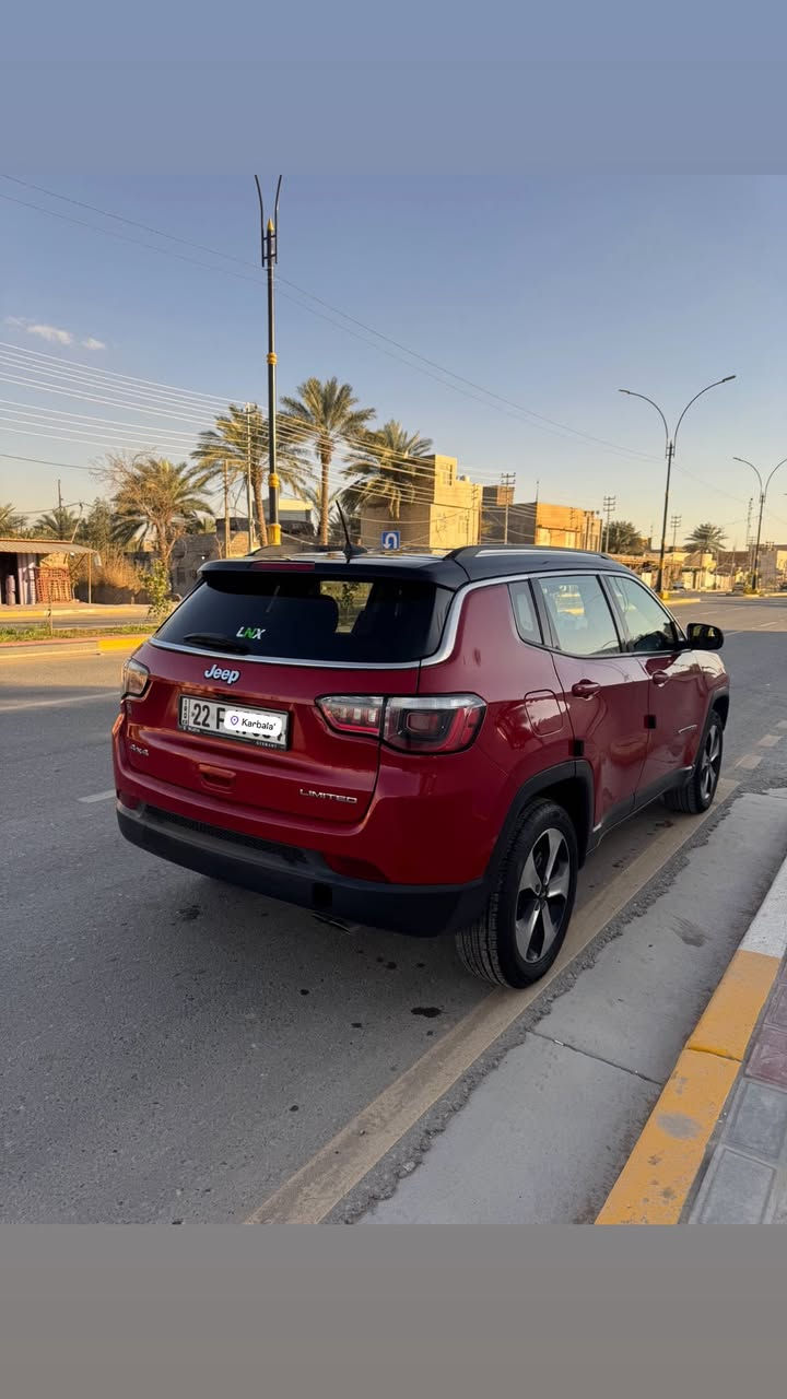 جيب كومباس 2018 لمتدد فول مواصفات توكلر  قمارة سوده 
السيارة بدون حادث بدون ضرر بيها سرقه بنيد فقط ومبدل باقي كفالة مواصفات بصمة كشنات جلد بالكامل كهرباء تدفئة فورويل دبل اكزوز اشاير بالمري شاشه كبيرة ويل حجم 18 سايد بريك بصمة لايت زنون ابو العدسة تشغيل عن بعد  توقف وتشغيل ذاتي محرك 2.4 جديد كير جديد حدادية تخم تاير تبريد ثلج ربع ماتصرف عليه من كل النواحي جاهزة رقم اربيل تحويل ثاني يوم السعر 130 ورقه وبيها مجال وكلشي اكو بالسوك بس السيارة بدون حادث بدون ضربه تعتبر كلين  للاستفسار ***********
