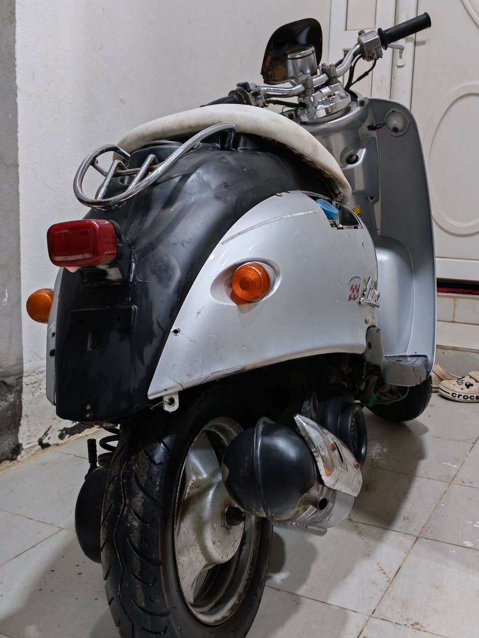 دراجة 60 عبد الحليم كلاسك كهربائيات شغالة مكينة ناعمة تايرات نظيفة دبلات جدد هندر شغال هندر واحد تشتغل بكل وق السلف هم تشتغل بس الباتري ضعيف
دراجة حلوة السعر 190  الف العنوان بعقوبة شارع الديري الشراي يتصل و يدلل ***********
#بعقوبه #دراجه
