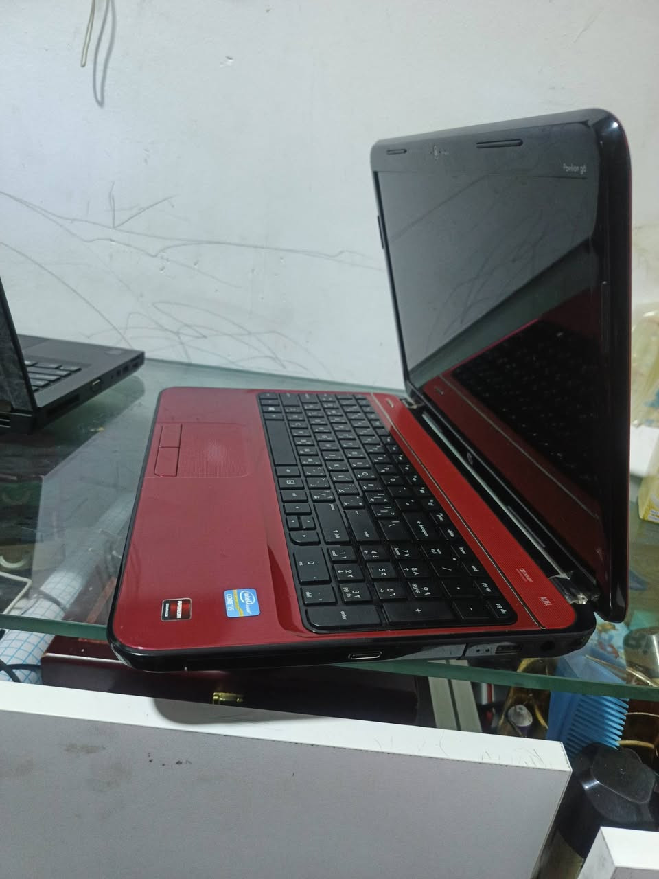 Hp
Core i5

3th

Ram 8

Hard 500GB 

كارت شاشة خارجي 

بطارية بحالة جيدة

سعره  90 الف

تواصل واتساب ***********
