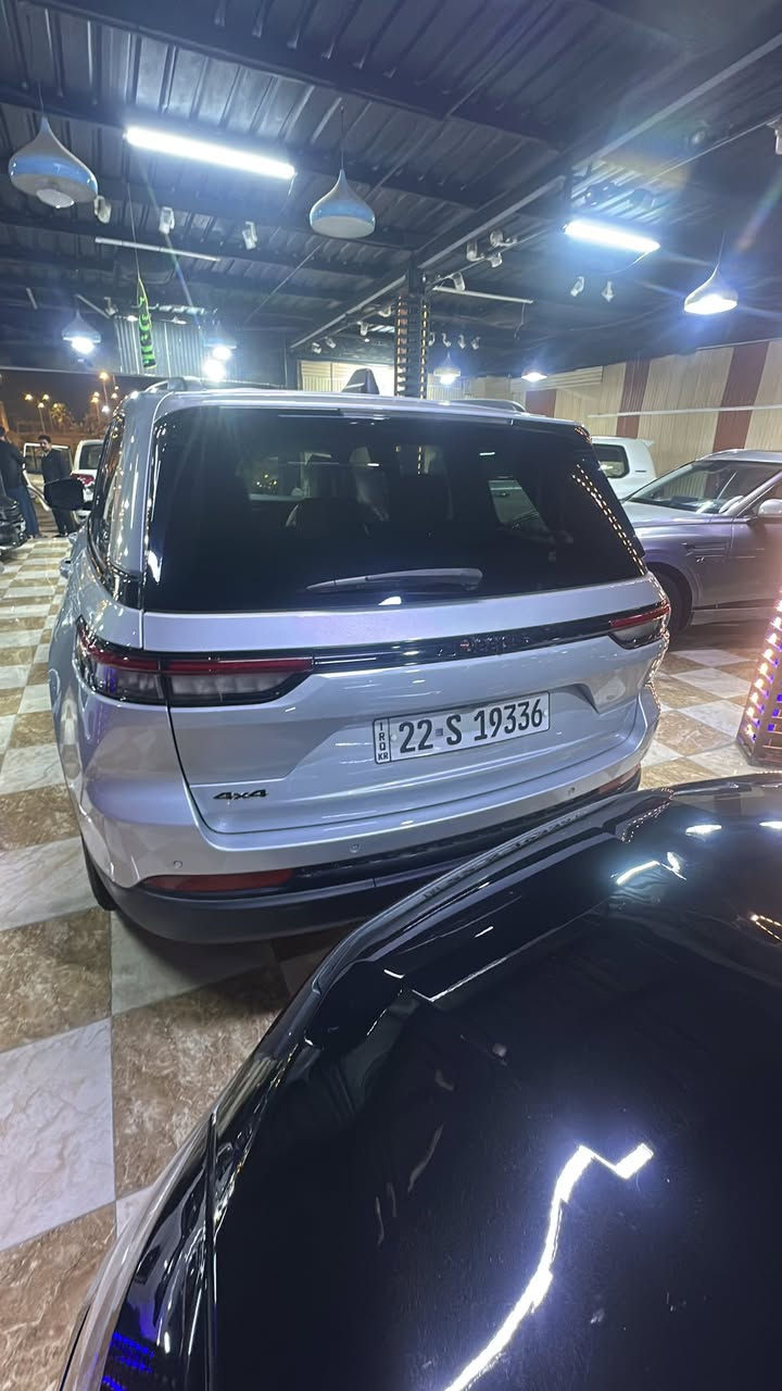 جيب شيروكي كراند مديل 23 رقم اربيل 5 راكب 6 سلندو كشنات جلد فتحه بلسقف  تصال بلرقم ***********اوتساب
