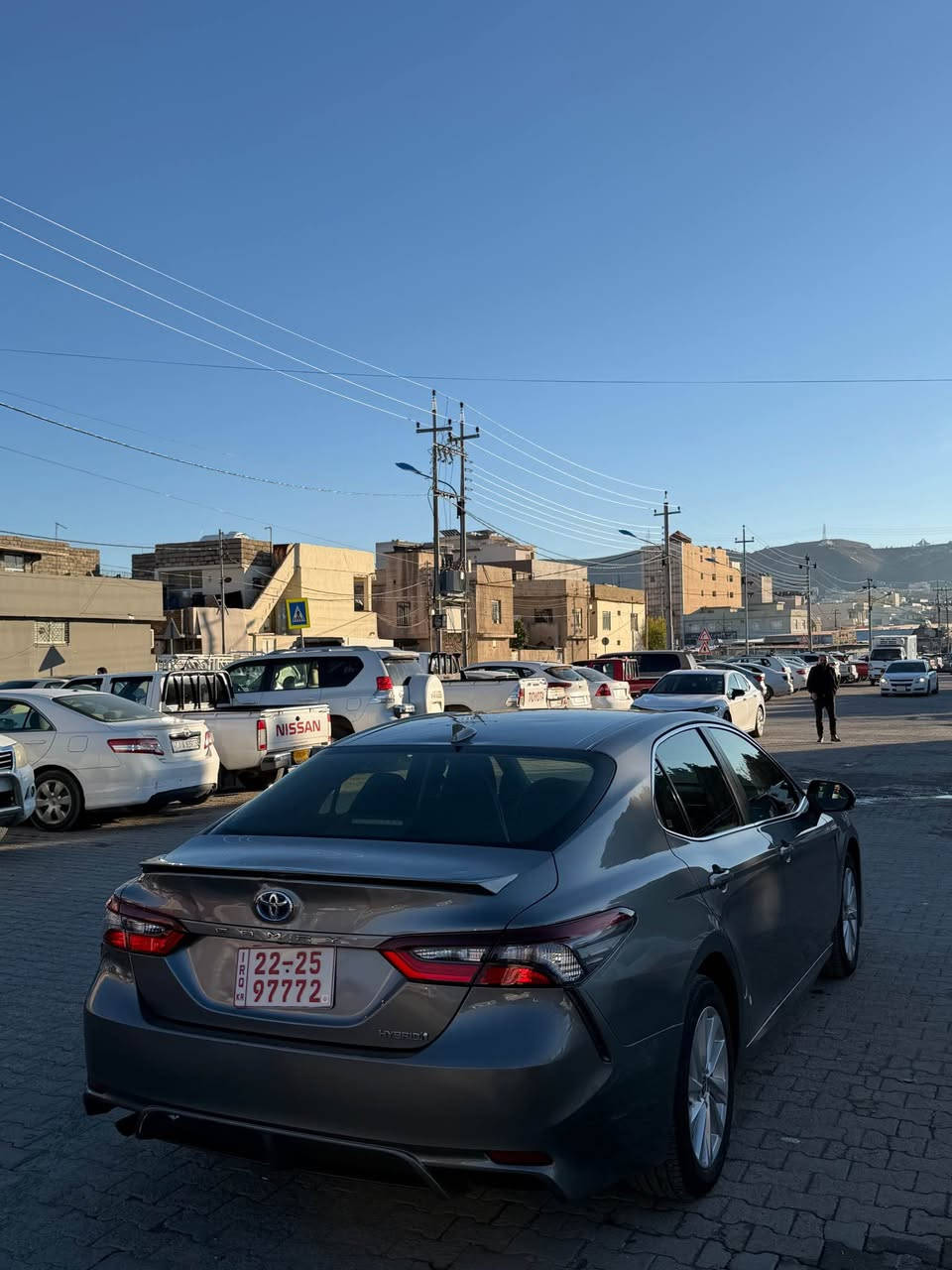 تويوتا كامري هايبرد✅

رقم تلفون:***********  واتس اب و كورك

موديل:٢٠٢٤ 

مواسفات LE سياره شكل كل SE 👍

بنزين+هايبرد 

ماشيه:٢٠,٠٠٠ كم 

ضرر:سياره بوند صبغ+بوند اصلي موجود بدون صبغ شويه تعديل بارد 

ايبرباك سيستم✅ 

مكان:زاخو-دهوك 

سعر ١٧٧$ مجال 

رقم تلفون:***********  واتس اب و كورك زاخو, دهوك
