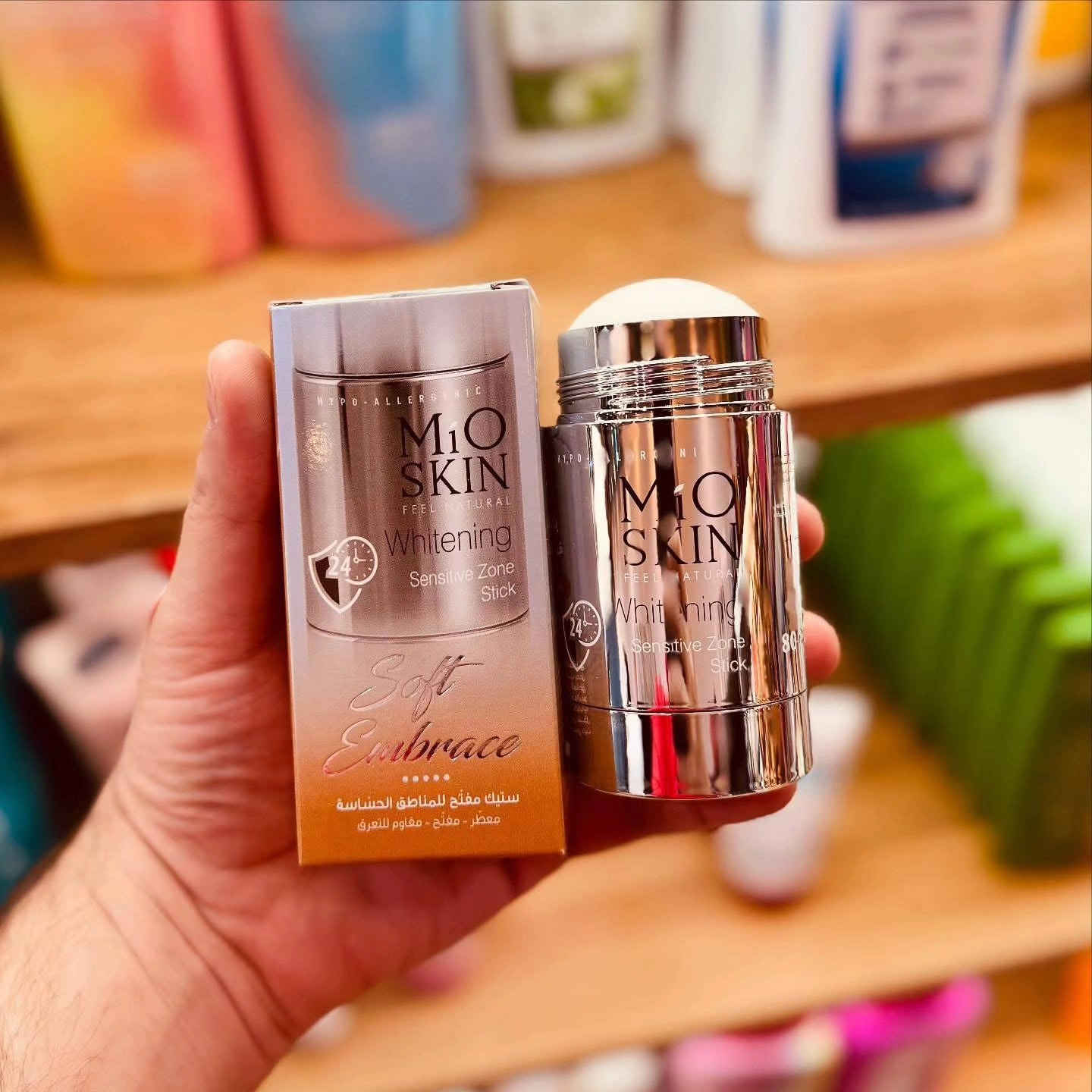 ستك مفتح ومعطر míoskin
مخصص للمناطق الحساسة

غني بخلاصة زيت بذور العنب وخالي من اي اضافات ضارة و كيمائية يعمل على تفتيح بشرة المناطق الحساسة ( البكيني ) وازالة الاسمرار


**إذا كنت صاحب هذا الإعلان وتريد حذفه لأي سبب، رجاءا أرسل رسالة إلى الدعم الفني**