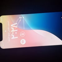 ايفون اكس اس • شق صغير بالشاشة • بطارية ٧٥٪