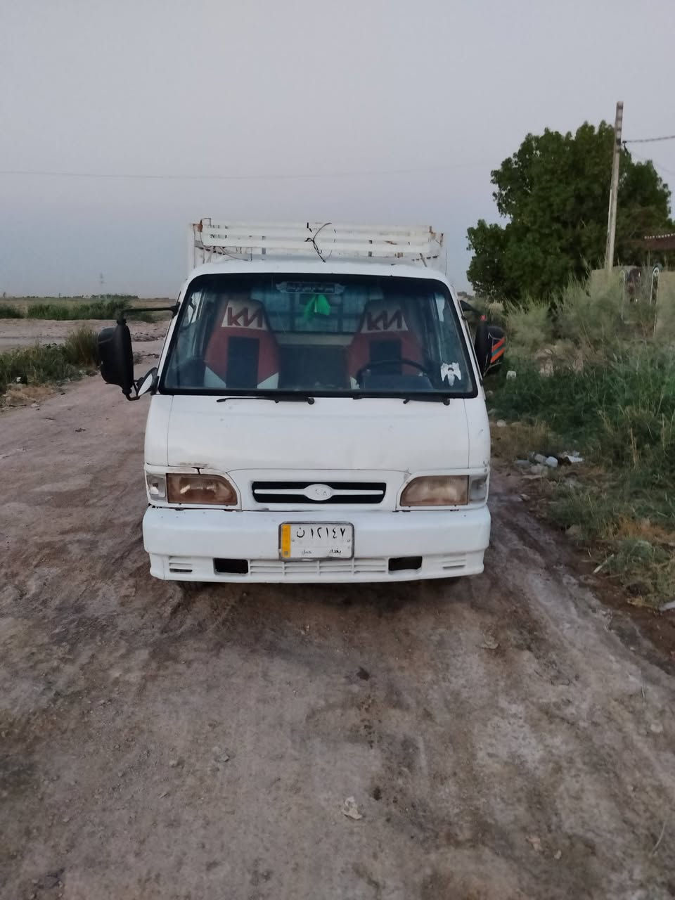 السلام عليكم للبيع كيه موديل 96  بدون محجر السعر 57 وبيه مجال قليل المكان الكوت ***********
