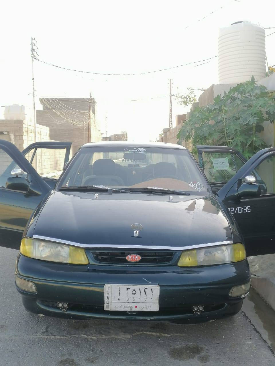 كيا سيفيا 96 للبيع او مراوس سياره نظيفه حداديه تخم تاير جير محرك شرط اعطيك اياها ترايحه حلو ناعمه السياره المكان الدياله بلدروز ***********
