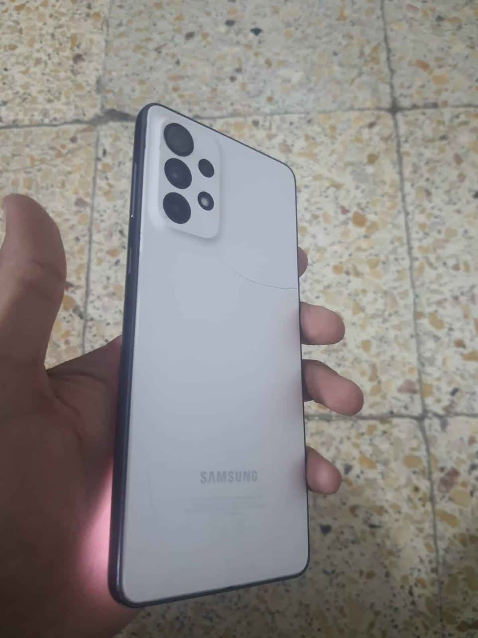 سامسونك a73 5g  ذاكرة 256 سعر 250 بيع او مراوس جهاز مكفول فقط ضهر مالته مثل ما مبين بلصور تعبان شوي مكاني بغداد الكمالية فقط جهاز بدون غراض *********** بغداد, العراق
