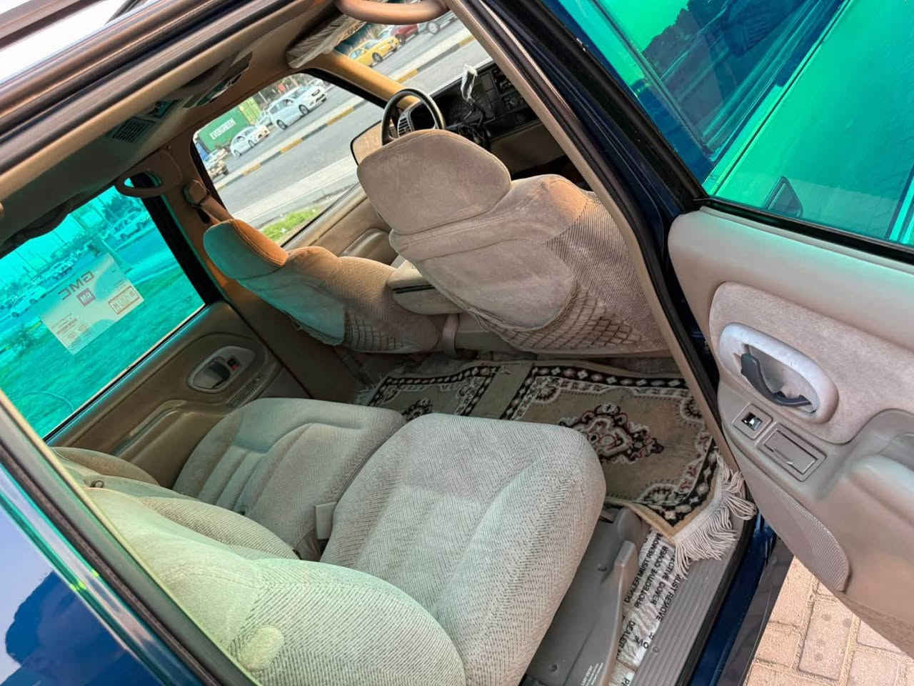 جمسي 99 اصل مسجل 95 كفاله عامه فحل 8ستدات مكينه 454نوزل گير 1000 جاهزه للأخير تخم تاير برجستون تخم بلك تخم نوزل تخم واير فيتبم وعبوه جديده 
عنبار وجهاز الفينيه حداديه امامي خلفي جديده توني مبدلها تبريد ثلج تدفئه كهرائيات 100٪ رقم بصره انگليزي بسمي هزه جديده سنويه ل28 منظومة زنون عالي ناصي 
السعر 115 واصله 105 (***********)
