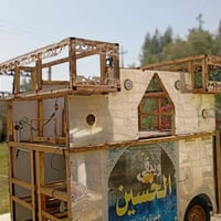 عربانه موكب تحمل 9سماعات . عربانه جاهزه برغي محتاجه.جاهزه من كل شي   ....