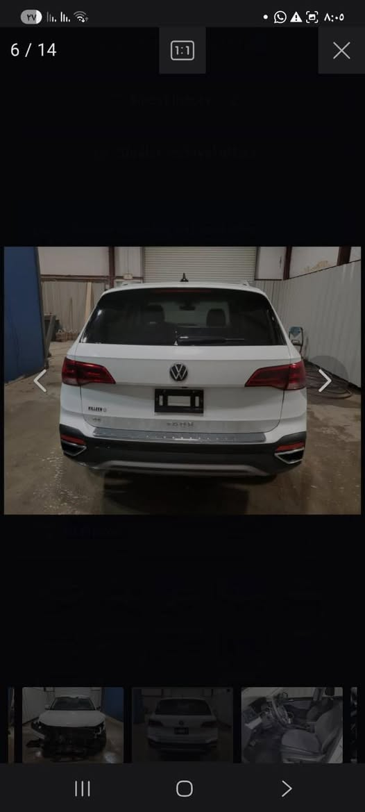 سلام عليكم
فولكس واكن تاوس للبيع 
موديل 2023
السياره نظيفه جدا وجاهزة مابيها اي نقص ان شاء الله 
محرك 4 سلندر
رقم اربيل بأسمي هزه و لوحات جديد
السعر ١٦٠$
للاستفسار الاتصال او مراسله واتساب ***********
⸻
