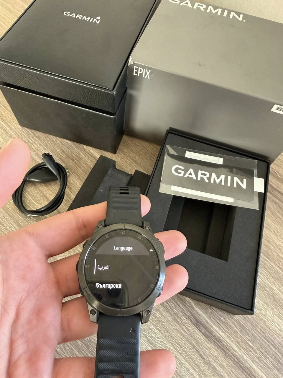 Garmin epix gen 2 sapphire
47 mm
نظافە ٩٨٪
سعر فقط  ٥٤٠   الف 
توصیل متوفر


**إذا كنت صاحب هذا الإعلان وتريد حذفه لأي سبب، رجاءا أرسل رسالة إلى الدعم الفني**