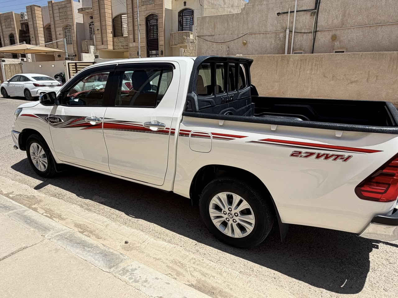 تويوتا هايلوكس 2024
وكالة جيهان فول مواصفات باب اول
السياره مكفوله عدا تعديل كد 4 اصابع براس الجاملغ الايمن
ماشيه 55 الف 
مكاني تكريت 
السعر280ورقه
تواصل ‭***********‬

