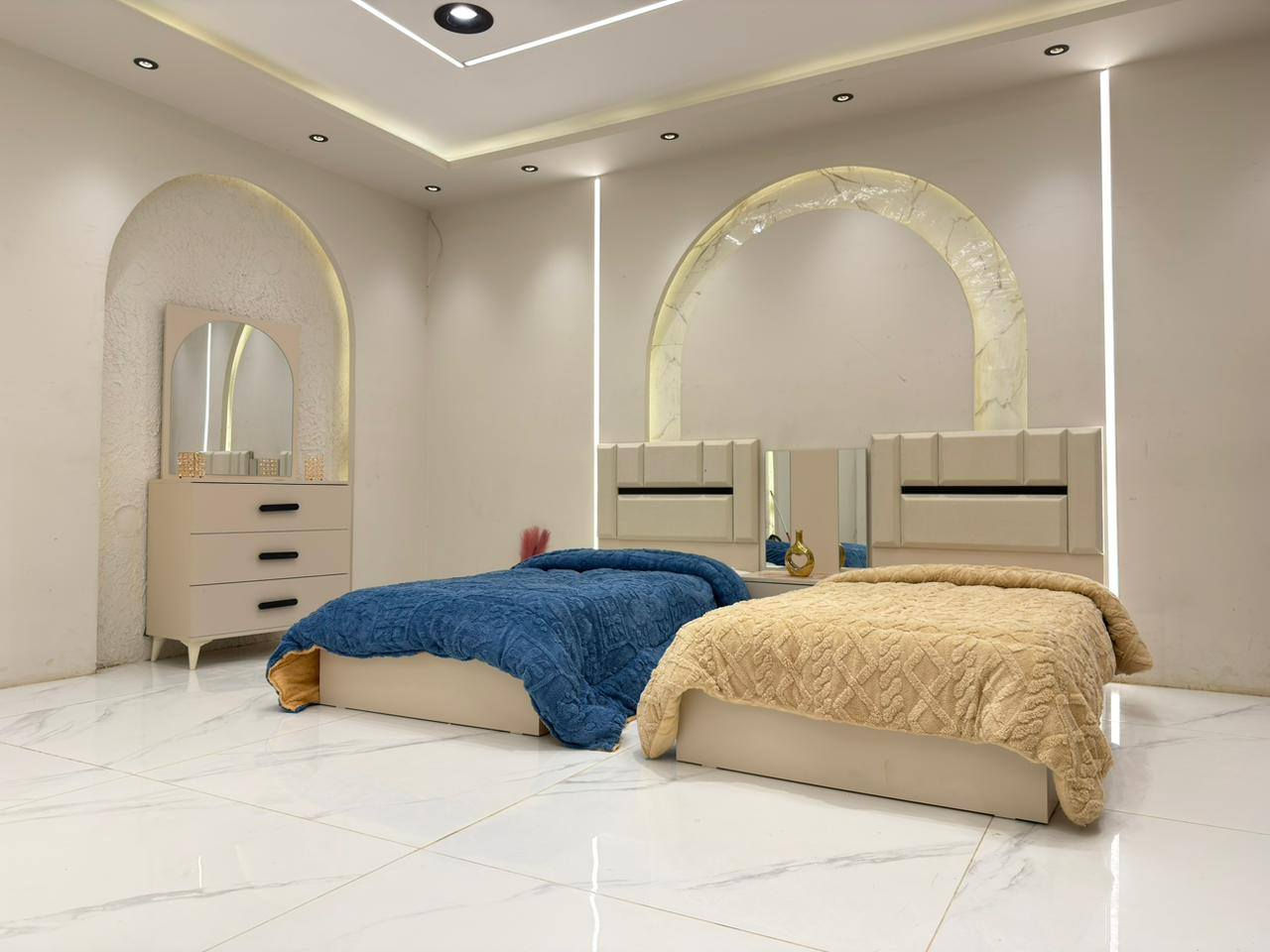 تقدم لكم مجموعة الزيادي أحدث موديلات غرف النوم بتصاميم عصرية تجمع بين الفخامة، الجودة، والعملية. تفاصيل أنيقة، ألوان راقية، وتشطيبات مميزة تمنح منزلك لمسة من الجمال والرقي 💫

✳تم وصول موديل ميلان
❇️ 5 قطع  شبابي    
✳كنتور 220
❇️ ابواب المنيوم 
❇️ إناره بل كنتور 

⚠️ ملاحظة: البيع بالنقد فقط 🚫
📍العنوان النجف 
📲 راسلنا الأن وأحصل على كافة التفاصيل 
للااستفسار مراسله الصفحه او تصال📞
***********
