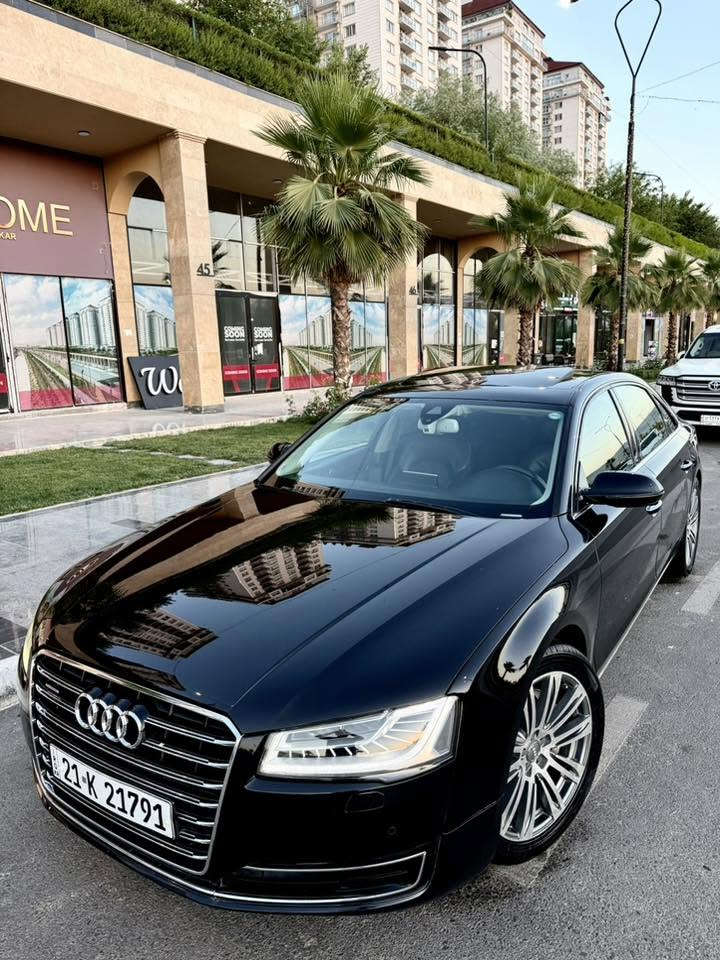 اودي A8 كواترو .لارج
موديل ٢٠١٦ quatro
لون اسود ملكي
٦ سلندر 
فول فول مواصفات 
سلايد
باب شفط
٥ بردات
بصمة
شاشات
اوتو ستوب
بريك بصمة
گيج ٣٠٠  كيلومتر
داخل ليد بلادي بالسقف
كشنات جلد تبريد وتدفئة
كشنات خزن
رادار
لايت ليد و عدسات
بعد بي هواي مواصفات
سيارة بدون حادث بي ٤ قطعة بس بخ بدون حادث
صبخ اوروبا بدون معجون بس رش
گير محرك صدر كل علي وضع شركة
سنوية هزة كلة جديد
سعر ١٤٨ $
مكان سليمانية
***********
***********

