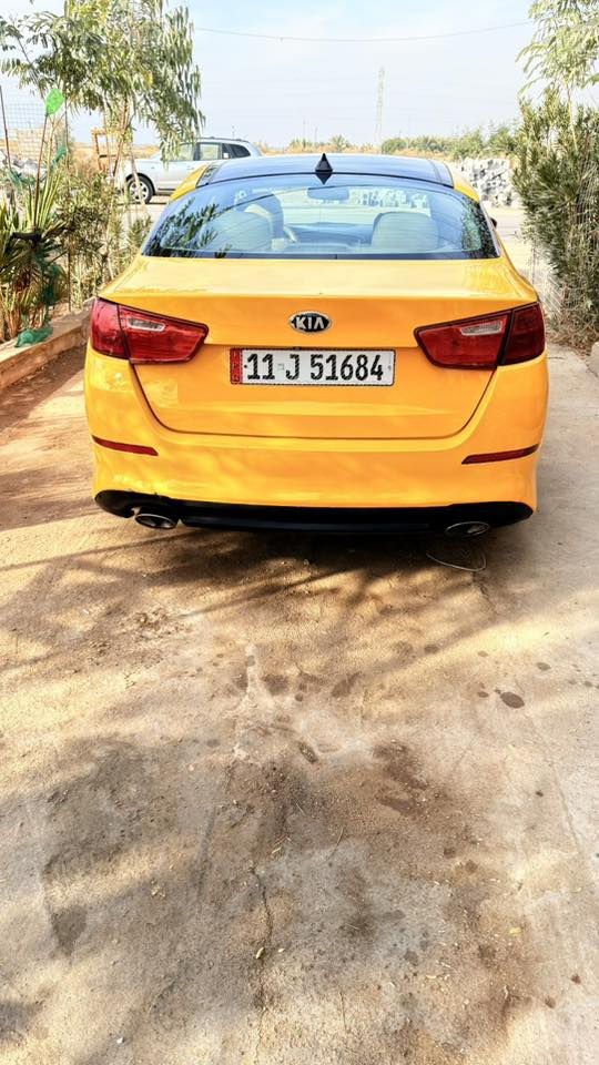 السلام عليكم كيه او بتيما مديل 2014  السعر 115 حادثهه بمريكه  بدون تبديل بس دعاميه مكينه 2400 السياره جاهزه خط عماره ناصريه السياره فول واحد عله واحد  *********** ذي قار سوق الشيوخ ناحيت الطار
