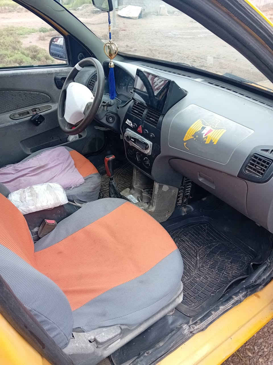 سلام عليكم طيبه  البيع موديل 2014 سياره جاهزه تخم تاير تبريد ثلج سياره مصبوغه جمالية  سعر ٢٢وبيه مجال ***********
