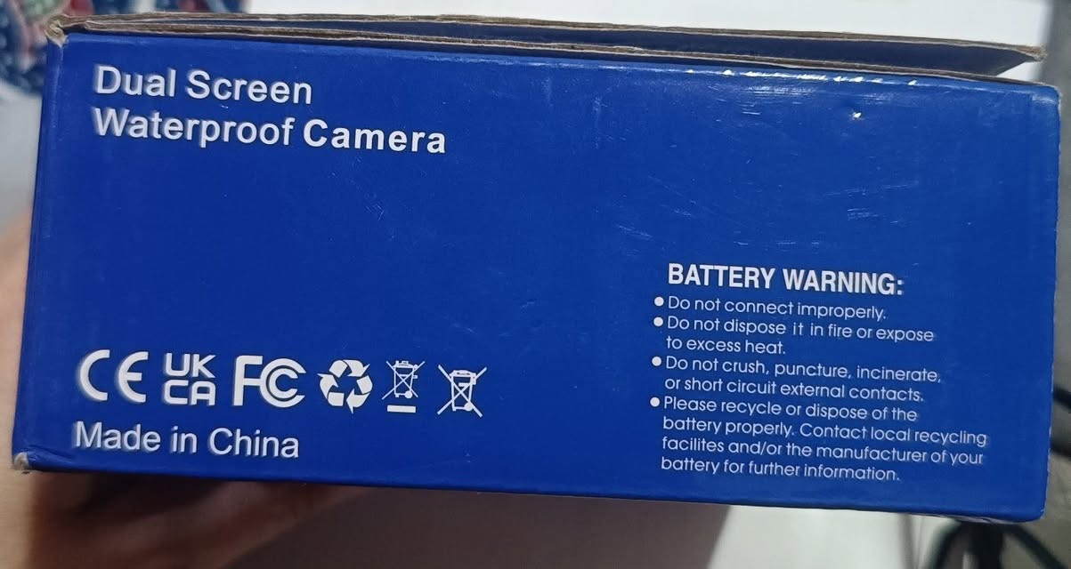 كاميرا رقمية مقاومة للماء ذات شاشة مزدوج

دقة الفيديو: 2.7K FHD.

التقريب: تقريب رقمي 16x.

المميزات: شاشة مزدوجة للتصوير الذاتي (سيلفي) تحت الماء للغوص.


**إذا كنت صاحب هذا الإعلان وتريد حذفه لأي سبب، رجاءا أرسل رسالة إلى الدعم الفني**