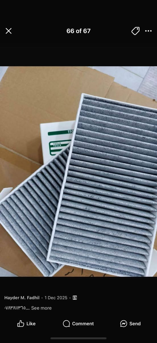 ادوات تسلا x/y/3
جديد وتفصيخ
برمجة مفتاح مفقود/تالف
برمجة عقل ايرباك Rcm
تبديل ماطور
تبديل دهن ماطور
تبديل ماء منظومه
تبديل غاز تبريد 
تبديل راديتر
غسل راديتر
صيانه كهرباء عامه لكل الفئات
***********
***********
