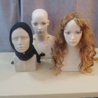 مانكانات نسائية • قاعدة زجاج ثكيلة • راس ينشال