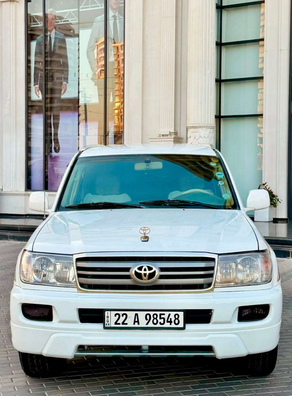 لاندكروز مونيكا 2001 فول فولة ناو زةرد  بةس سلايت نية گير اوتوماتيك رقم اصلي غازو بةنزينة ٦ سلندر گيرومةكينةى بةشةرت ٣ بارجةى بوياغة بي ليدان رقم و سنوى نوية بةناوى خومانة سحر 117 $ شوين اربيل ***********
