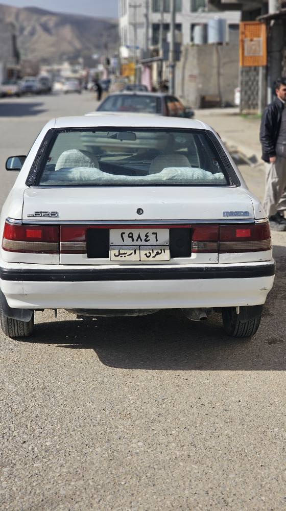 بەناوی خوای گەورە .
مازدا هەشتوو بەخ مۆدێل 1990 چوار پارچە سبوغ   مەکینەم تازە گۆڕیووە ویلی سۆپەر هەیکەلی جوان سەنەوی بەسەرچووە 2‌40 هەزار غەرامەی لەسەرە لەپاش مامەڵە بۆت ئەگێرمەوە سعری 37 وەرەقەو مامەڵەیەکی برایانە  *********** السليمانية, العراق
