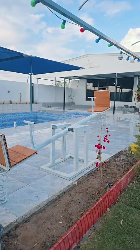 مزرعة شروق الشمس 🏡🏝️
يتوفر كافة وسائل الراحة😊

🔹مسبح كبير🏊🏻

🔹مسبح صغير🏊🏻‍♀️

🔹غرفتين نوم وصالة كبيرة مكيفة🏘️

🔹مطبخ داخلي  🥘🍚

🔹شواية سمك و كافة ملحقاته🍖🍗🍢🍡

🔹مراجيح🎡⛱️مع العاب للاطفال 

🔹منضدة 🏓 

🔹فيشة 🕴🏻🕴🏻

🔹سماعة دي جي🎤🎼🎷🕺🏼💃🏻

🔹كهرباء 24 ساعة🚨🔌💡🖥️📺

📍موقع المزرعة صلاح الدين قضاء بلد

للحجز اتصل☎️📞
***********
