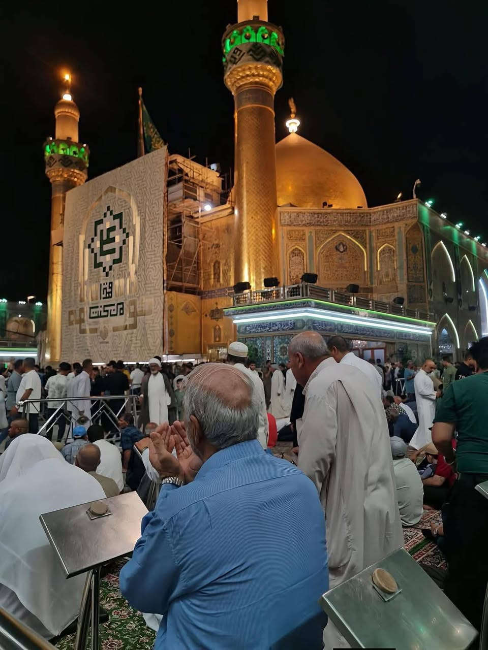 تعلن حملة المنتظر زيارتها يوم الجمعة الى النجف الاشرف في الساعه السادسة صباحا ويكون التجمع قرب حسينية امير المؤمنين قرب بركر ابو يونان للحجز ***********
