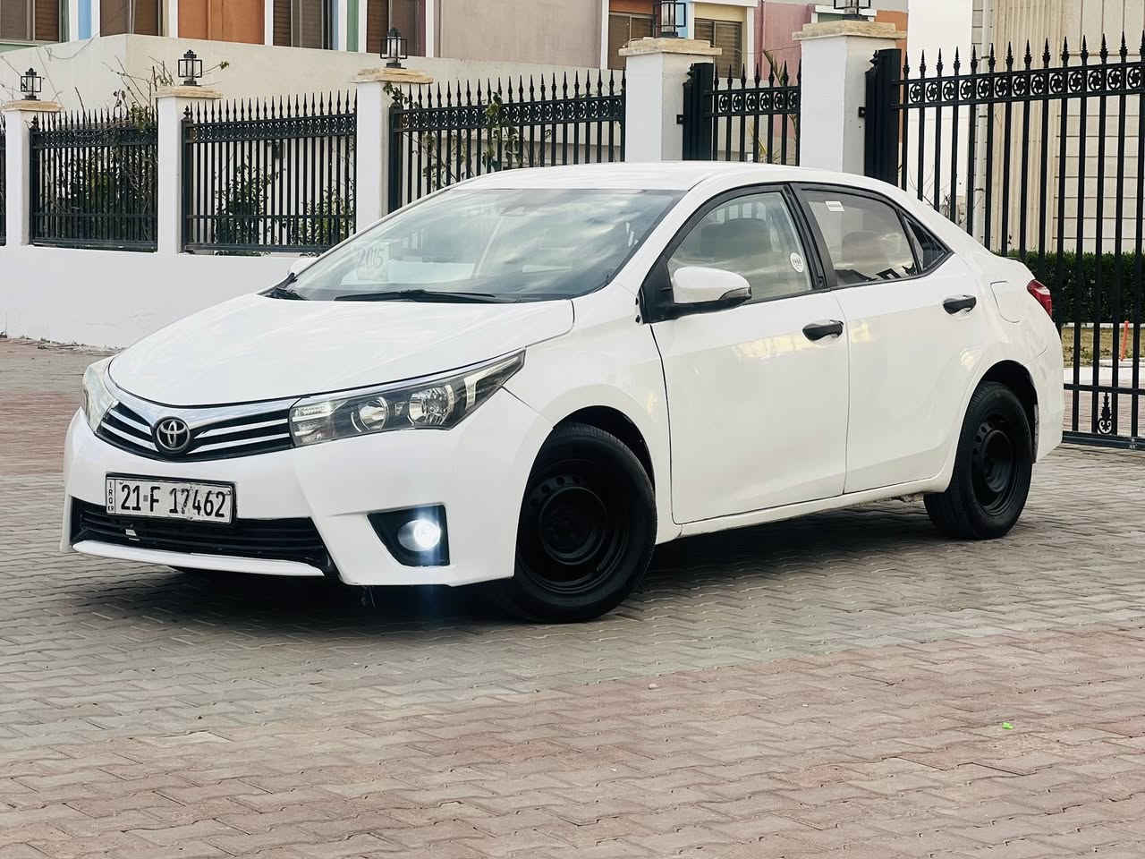 تويوتا كورلا موديل 2015 خليجي
رقم سليمانيه جديده دولي شرط التحويل والغرامات 

السيارة محرك وكير شرط 

محرك 1600 حجم كبير شرط لا تبخير ولا تنقيص بدون اي عيب 

كير شرط بدون اي عيب 

تبريد ثلج 

تدفئه نار 

صدر امامي وخلفي جديد 

تخم تايرات جدد

تحكم امري كهربائي 

اشاير بالمري 

تحكم مقود

شاشة ايباد 

سنويه جديد 

السيارة بيها مكانات صبغ ابيع عام 

السيارة حلوة داخل وخارج وترايها زيرو 

السيارة بسعر مناسب جدا 96 وبيها مجال للشراي 

العنوان صلاح الدين تكريت 

للتواصل ***********
