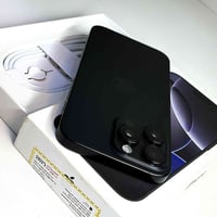 Iphone 16 pro max 256 ايفون 16 برو ماكس ذاكرة 256 لون تيتانيوم الاسود ...