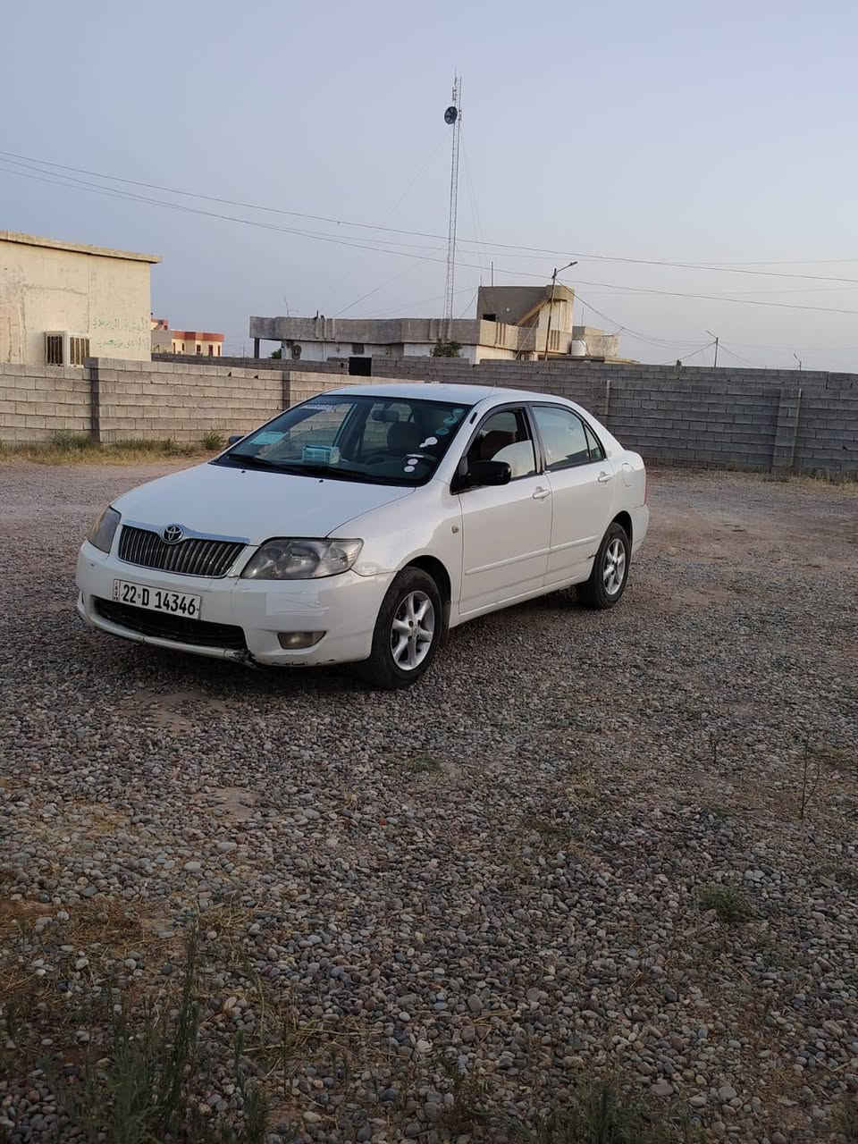 كورلا بيكاتشو 2007 للبيع
السياره بيها صفحه السائق صبغ بدون گلبه شرط 

رقم اربيل دولي السنويه لل 30 شرط التحويل 

كير ومحرك شرط 

تبريد صدر تايرات حداديه كامله السياره جاهزه 

محرك 16

السعر 85وبيها مجال 

***********
