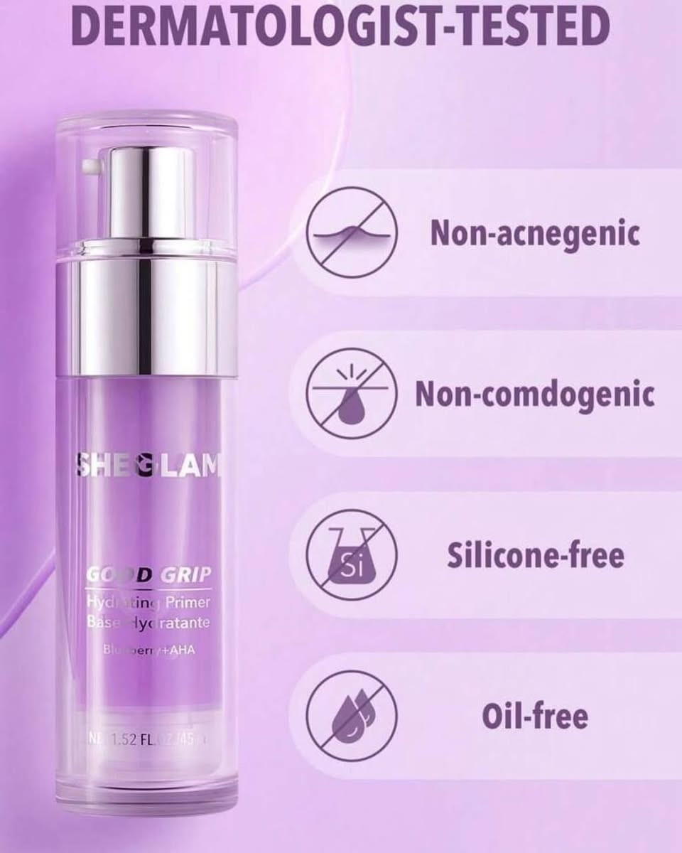 GOOD GRIP HYDRATING PRIMER 💚 sheglam ❤️ احلى برايمر من شيكلام 😍 خالي من الزيوت والسيليكون بقوام جل يخلي بشرتج ناعمة وملساء وصحية ورطبة. بالإضافة إلى ذلك، يتم امتصاص هذا البرايمر في بشرتك ويحافظ على مكياجك ثابتًا لساعات طويلة.


**إذا كنت صاحب هذا الإعلان وتريد حذفه لأي سبب، رجاءا أرسل رسالة إلى الدعم الفني**