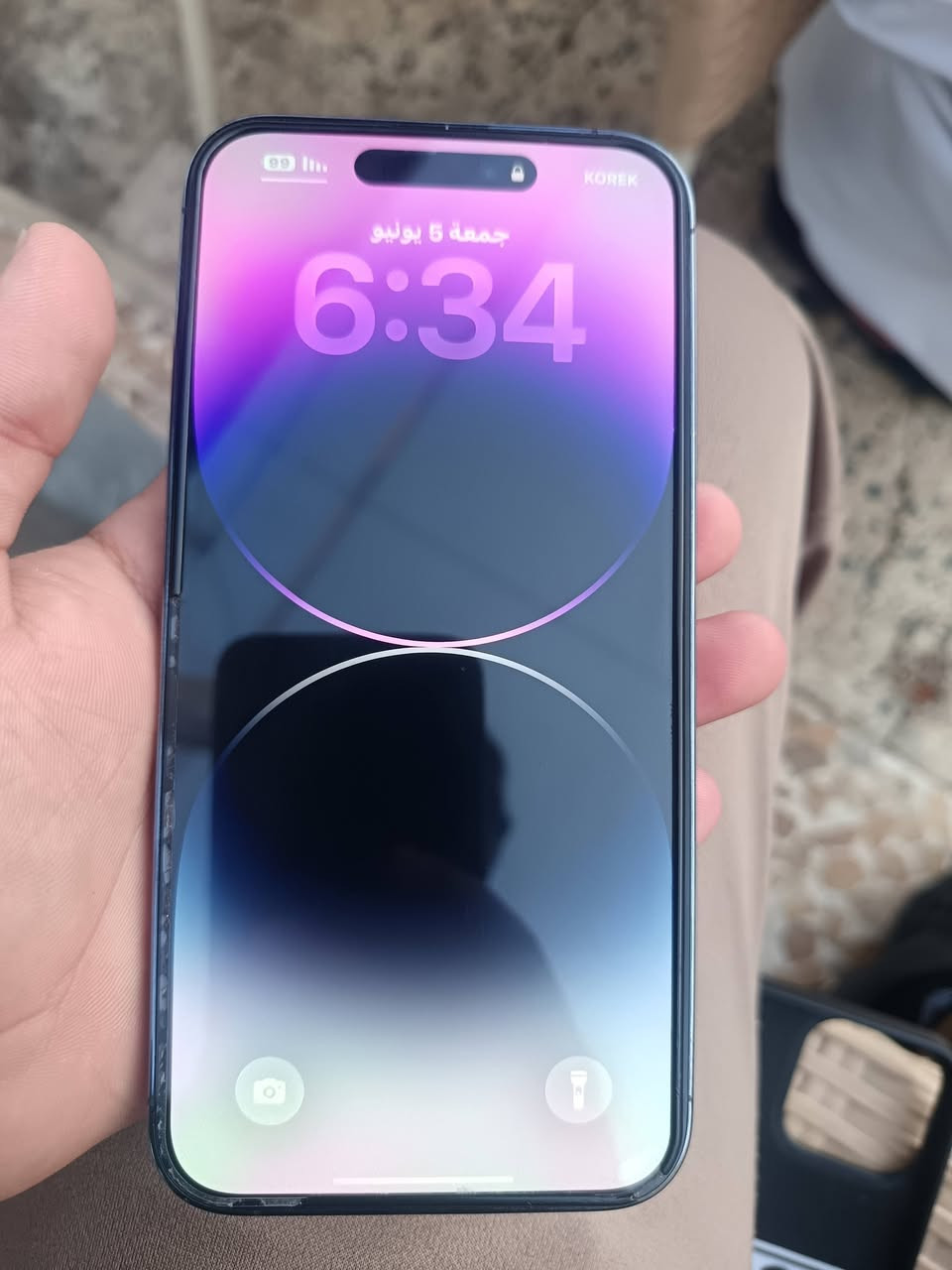 ايفون 14برو ماكس للبيع دبل سيم بطاريه 87ذاكره 256 
الجهاز نضيف كلش السعر 900 بي مجال. 💜


**إذا كنت صاحب هذا الإعلان وتريد حذفه لأي سبب، رجاءا أرسل رسالة إلى الدعم الفني**