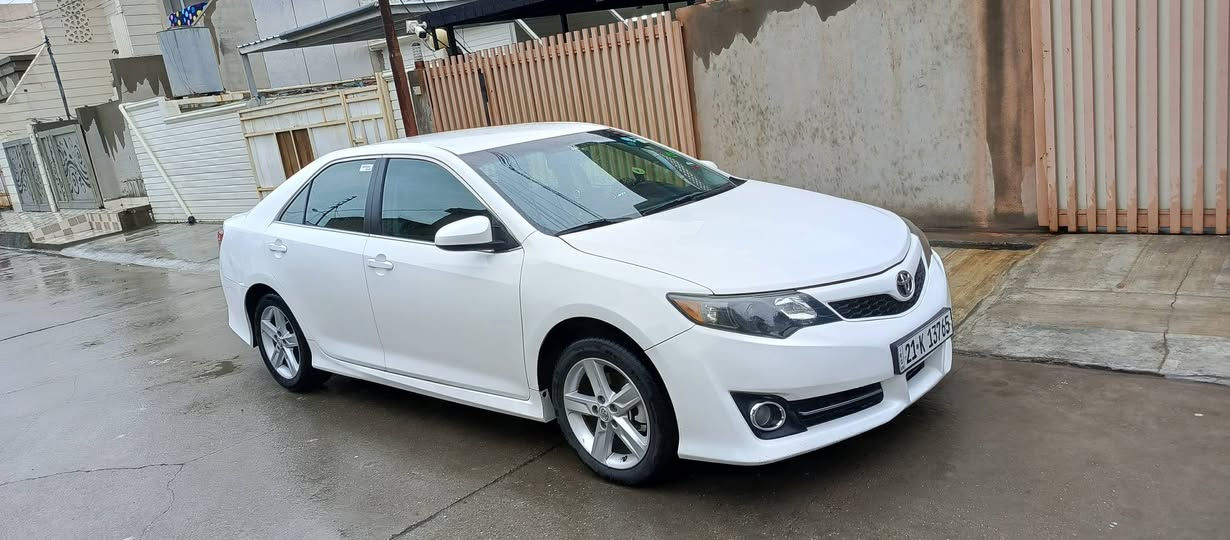 السلام عليكم سياره تويوتا كامري للبيع موديل 2013 سنويه رقم جديد ماكينه جير بشرط مات سياره مواصفات اس اي سياره كلش حلوه مال بيت عنوان كركوك اتصال ***********
