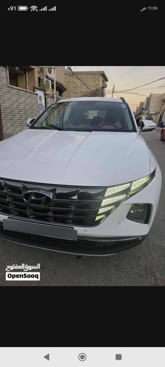 السلام عليكم عندي توسان 2024 خليجي السيارة كفاله عامه من الصبغ والضربه والتبديل السيارة جديده بمعنى الكلمة ماشيه 34 ألف السيارة فول عده البانوراما
بصمة 
محرك 2000 
جلد 
كشنات كهرباء 
سايد بريك بصمة
تحكمات
اوتو هولد 
حساسات 
كاميرا 
شاشة 
وباقي المواصفات المعروفه 
السعر 203 $
مكاني بغداد 
للاتصال 
***********
