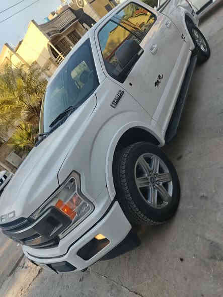 سلام عليكم للبيع فقط 

فوردf150  المرغوب باب طويل بدي قصير 

موديل 2018
رقم بغداد شرط التحويل
كير طرح
ماشية 60 الف ميل 
4*4 فور ويل حادث جاملغ خلفي وباب خلفي
صور الحادث منشورة مع الصور 
السيارة جاهزة من كل النواحي السيارة احلى من الصورة 
بدون ايرباك . مكان السياره بغداد زيونة 
*********** 

سعر 185 ورقة وبيهة مجال لشراي
