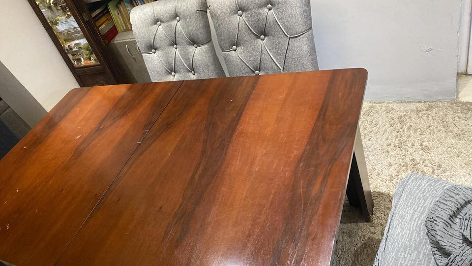 ميز طعام ٦ نفرات ينفتح يكبر، صاج اصلي ثكيل شغل ايد بس خمس كراسي ٤٠٠ الف وبي مجال


**إذا كنت صاحب هذا الإعلان وتريد حذفه لأي سبب، رجاءا أرسل رسالة إلى الدعم الفني**