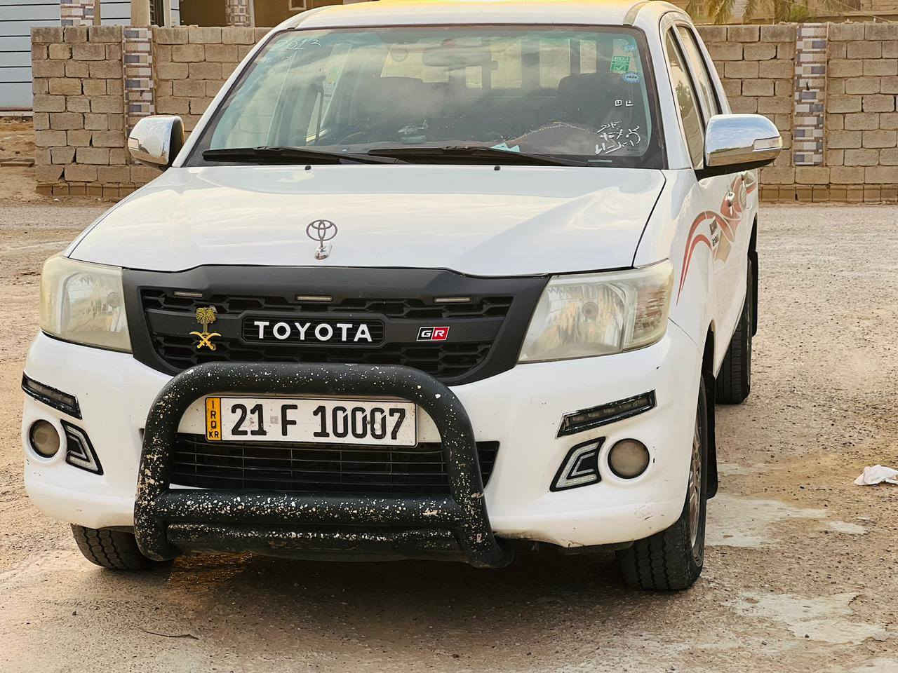 تيوتا هايلوكس (2013)شاصي 12 مواصفات كويتي🛻
1-شاشه كبيره📺
2-تحكمات ستيرن
3- كير عادي
السياره نضيفه حيل
سنويه جديده لل(2028) وهزه جديده
المحرك ما مفتوح و الكير شرط
رقم /سليمانيه /10007 /رقم جديد انكليزي
السياره مكفوله (فقط بارد شبر بل باب)
مكان السياره/ديالى الخالص/ 📍
رقم الهاتف / واتساب/ ***********📞
السعر (185)💲
