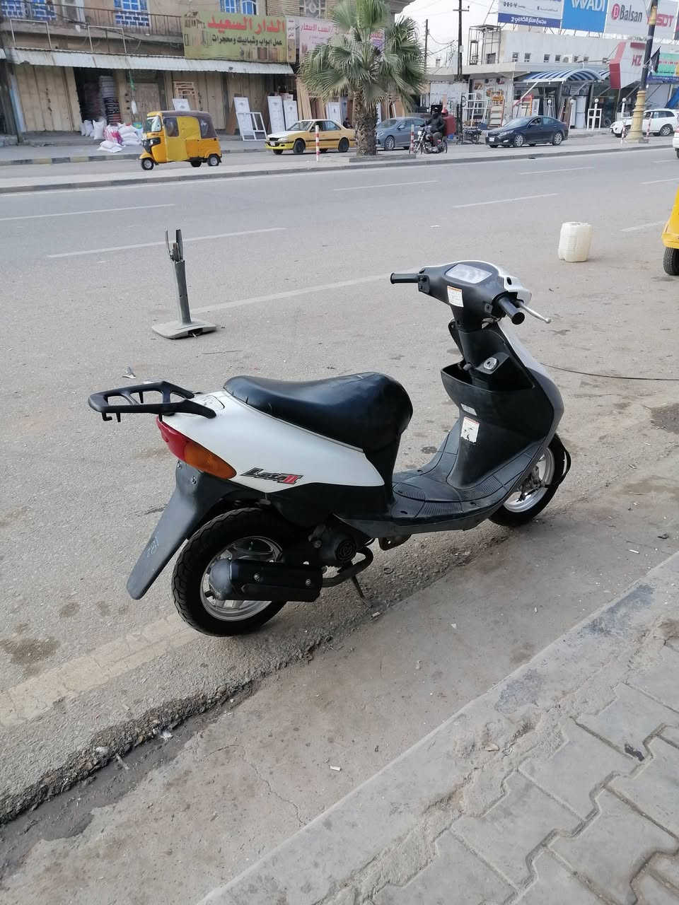 السلام عليكم دراجه ساسوكي جنطه للبيع نضيفه نكره سلف تخم تاير جديد كهربائيات شغاله أوراق كامله  دراجه حلوه نضيفه السعر 350الف بيها مجال للطيبين مراسله خاص او تصال ***********
