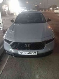 هوندا اكورد  سبورت هايبرد موديل ٢٤ رقم بغداد ترقيم جدبد محرك الفين فتح...