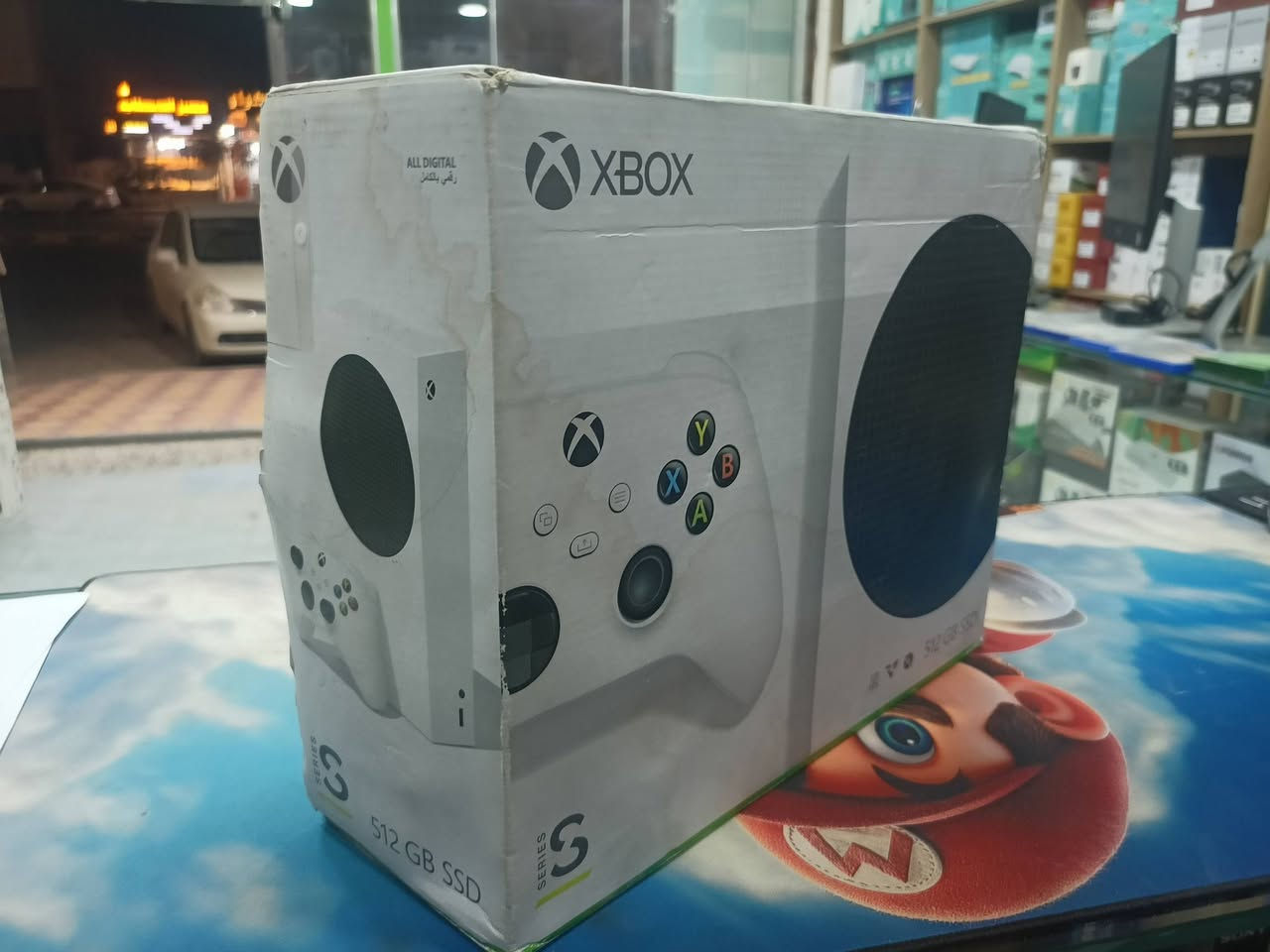 مثل ما وعدناكم توفرت قطعة نضيفة يم سيد المستخدم
👌😎
اكسبوكس سيريس أس 512 مع ملحقاته ويدة واحدة  
ضمان: اسبوع 
السعر : 365 الف قفل 
العنوان الاول : النجف شارع غدير كرامه مقابيل مطعم الكرار 
العنوان الثاني : النجف الولاية شارع بنات الحسن 
تتوفر خدمة توصيل كافة محافظات العراق 
للتواصل : طلب خاص او الاتصال على
***********
***********

#اكسبوكس #بليستيشن #العاب #اجهزةـالعاب
