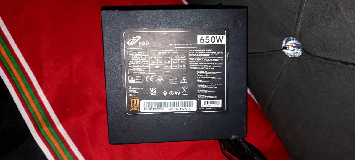 متاح قطع 
ماوس جديد رايزر ٢٥ الف
باور fsp 650w مستعمل ٦٥ الف 
باور segotep 750w مستعمل ٧٥ الف
هارد m.2 laxer 2tb متسعمل ٥١ يوم هيلث ٩٩٪ 
السعر ٢٥٠
سماعه هايبر اكس كلاود ستنجر ١٥ الف مستعمله
سماعات عاديه ١٠ الف 
ماوس لوجتك g502x ابيض مستعمل ٤٥ الف 
كيبورد هايبر اكس جديد لوك ٧٠ الف
مبرد جديد لون ابيض ٧٠ الف
كيس ابيض مني matx مع ٣ فان وهاب وريمونت ٥٥ الف 
مكاني بغداد مدينه الصدر متوفر توصيل 
***********
