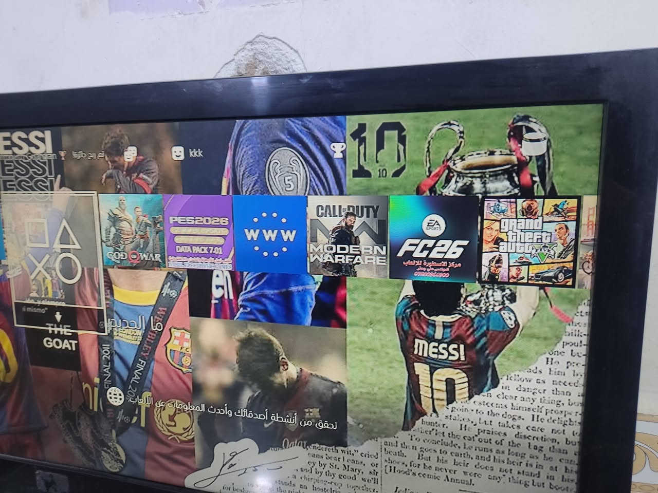 سلام عليكم بلي ستيشن 4سلم 
سلام عليكم ورحمه بلي ستيشن 4سلم مهكر نضام 9 ذاكر 500
تهكير بدون فلاشه 
العاب و هارد و جهاز نضيف شرط 
مع ايبو اس جديد 
العاب اله حرب 4 سبايدر مان 
بيس26
فيفاء 26 
حرب ناسي اسمه 
انشاردتد 
ريد ردبشن 2
و بعد كم العبه 
جهاز سعر كمل ملحقات 290بي مجال قليل و ذا عندك ايفون  13و انطي فرق عادي مو مشكله مكاني نجف الاشرف


**إذا كنت صاحب هذا الإعلان وتريد حذفه لأي سبب، رجاءا أرسل رسالة إلى الدعم الفني**