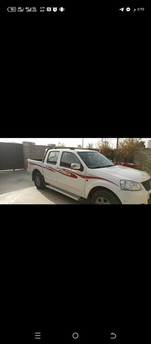 السلام عليكم سياره للبيع كريت ويل ١٨ مكفولة ماعده بارد قليل جوه البكلايت الايسر  المكان واسط السعر ١٠٠ وبيها مجال قليل ***********
