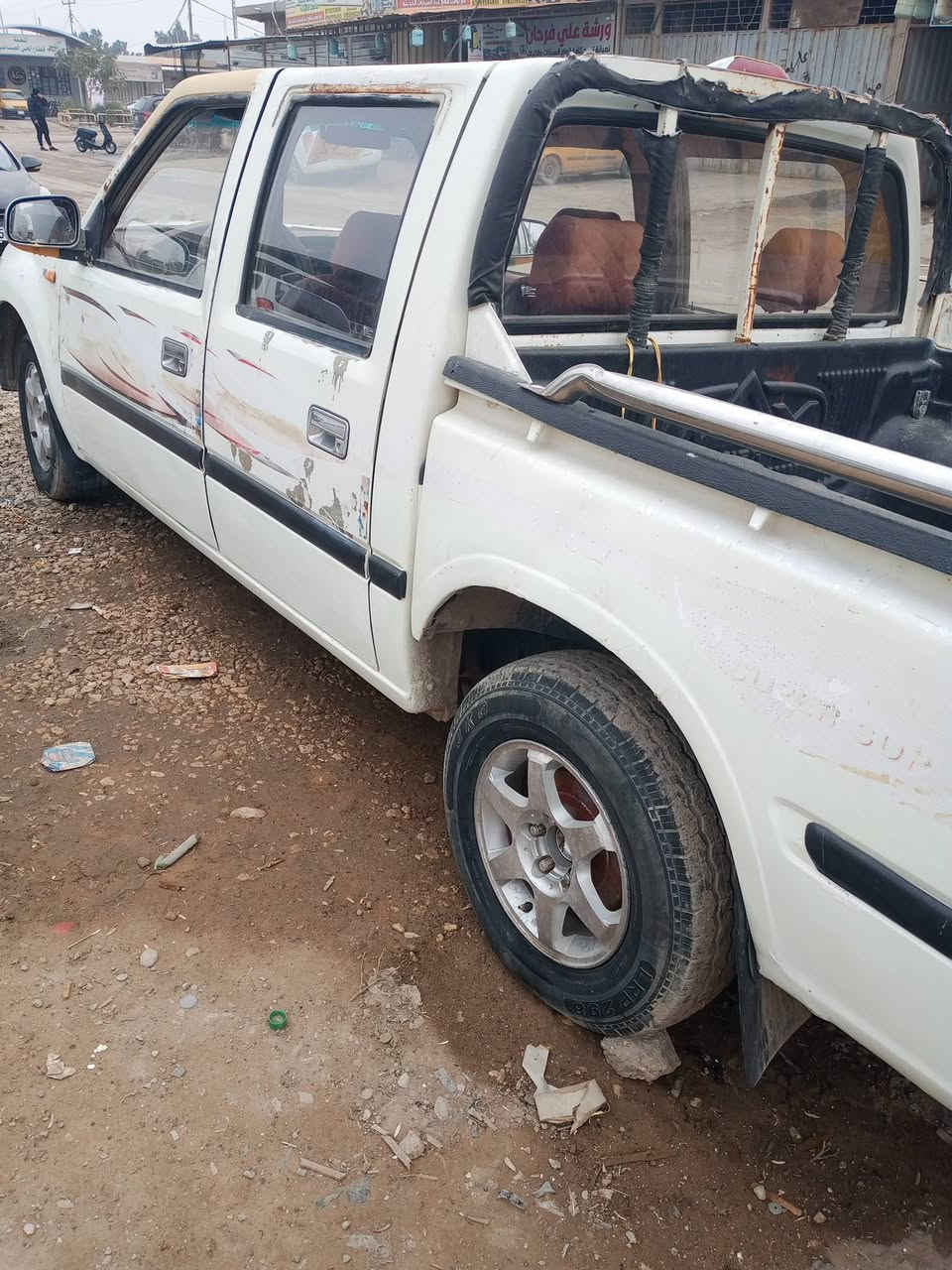 السلام عليكم بيكب فتون موديل 2012رقم قادسيه انكليزي تحويل مباشر بدون حادث شاصي نضيف محرك كير تخم تاير 33ورقه مبايل ***********في كربلاء
