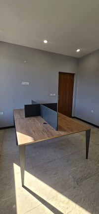 4سكشنات مكتبية ماركة eksen قياسات:- الارتفاع 77cm العرض 120cm الطول 14...