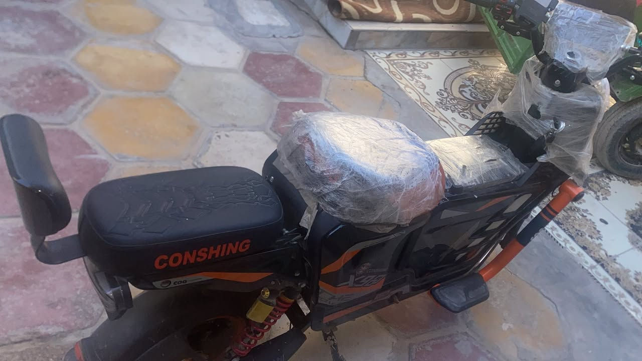 سلام عليكم دراجه شحن x900 5 بطاريات ملفها 2000 بيها صندوك بل جيس مشحونه اقل من 20 مره بصمه اصبع ونسختين سويج وريموت لدات شغاله نشرات شغاله سعرها 610 وبيها مجال مكاني الزبير  ***********
