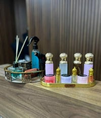 طقم عطور فخم • مبخرة • معطر جو ياسمين
