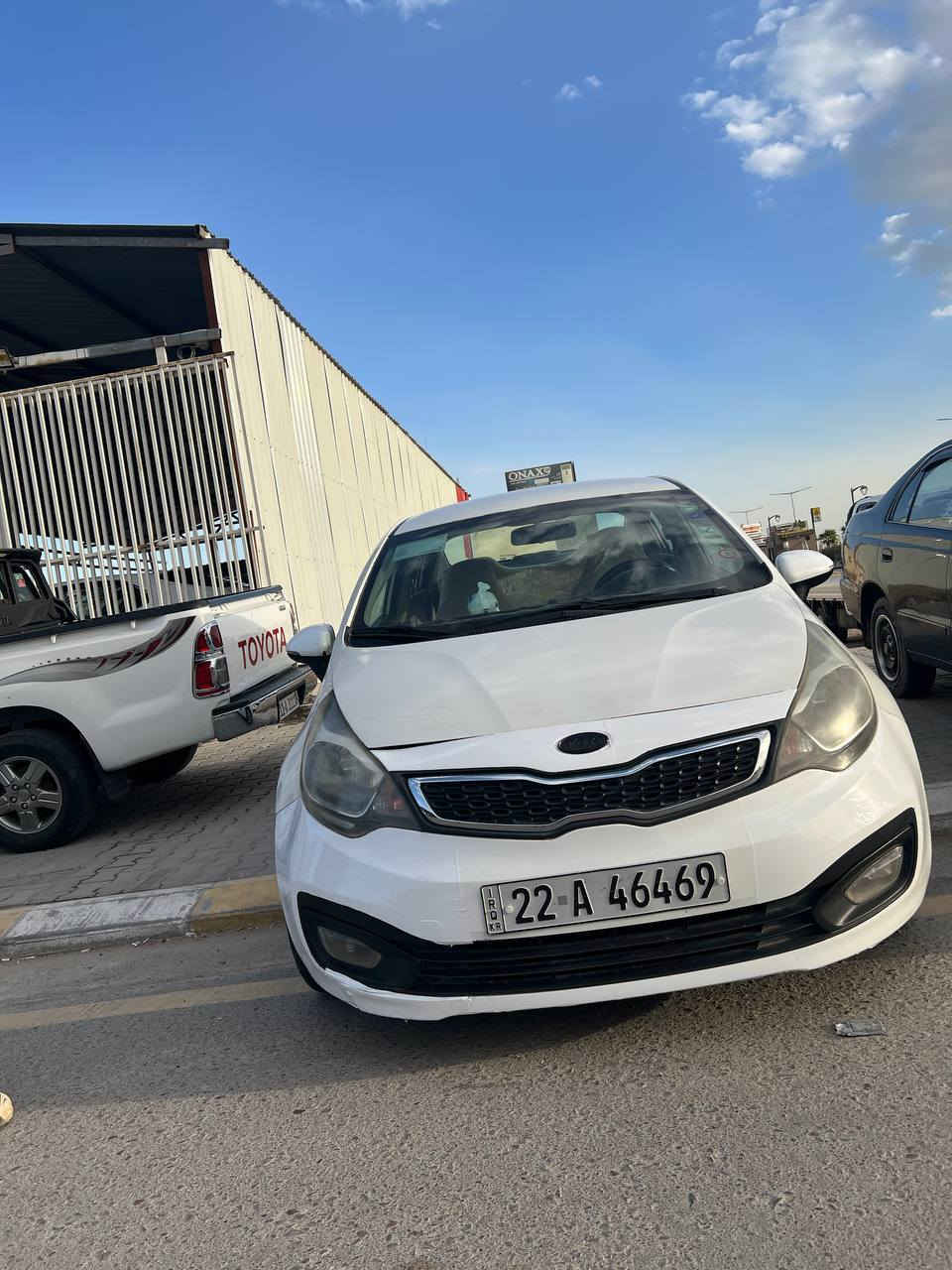 بيع مستعجل،  كيا ريو موديل 2012  رقم اربيل بسمي 
مكفوله فقط صبغ بنيد بدون حادث اثر شخوط الاستفسار.  ***********
