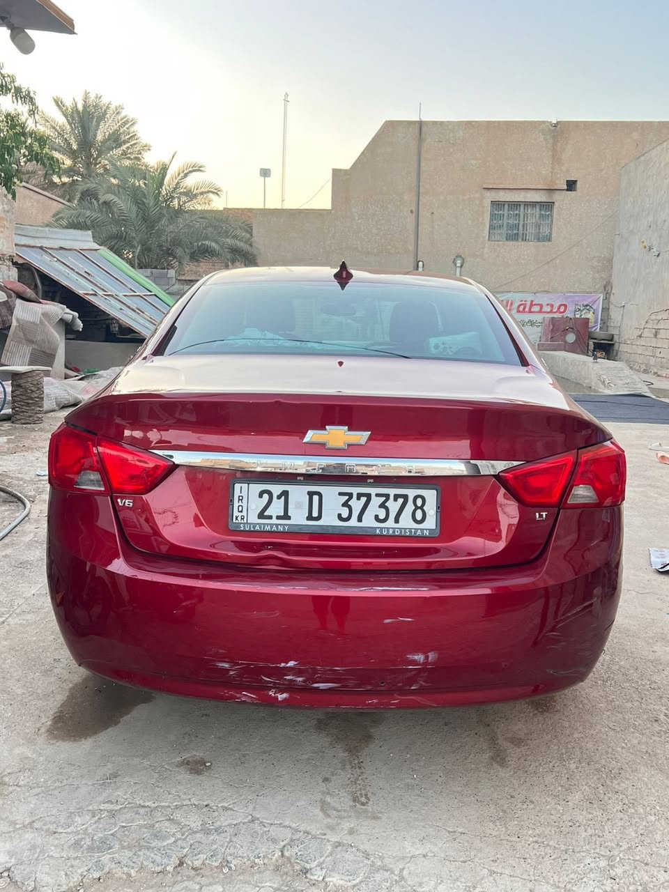 كلين تايتل
امبالا 2018 🚗
لون ماروني🍒 
ماشية 117 الف كيلو 📟
محرك 6 سلندر🔥 
كلين تايتل السيارة (جديدة جداً)
بيها ملاحظة بسيطة طختين بالباب  شبر 
ترجع بارد بس ممرجعهن عايفهن واضحات بالصور 
فئة LT مواصفاتها المعروفة فول عدا البانوراما 
للاستفسار☎️***********
