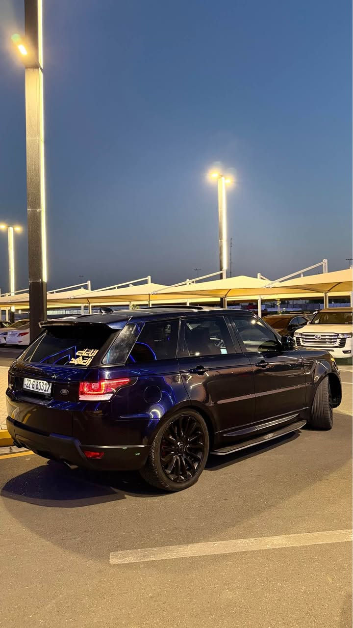 السلام عليكم 

🇬🇧 Range Rover 
Sport
موديل 2017
دينمك 
فول مواصفات
رقم اربيل

ماشية 123 الف كيلو ❤️
السياره وارد امريكي
ببها فقط صبغ دعامية بدون ايرباك ❤️

السيارة بيها ادامة كاملة و بدون اي نقص

المواصفات 🇬🇧🇬🇧
♦️داخل مشمشي مميز
♦️8 سلندر سوبر جارج 
♦️داينمك 
♦️كامرا 
♦️كشنات تدفئة + تبريد
♦️جكات ٣ وضعيات
♦️محدث شاشة تبريد + تحكمات
السيارة فول مواصفات

رقم اربيل
بأسمي تحويل مباشر 🇬🇧

تسأل على السعر 
اتصل او راسلنا وتساب

مكان السيارة بغداد
وسنوية بأسمي 

للأستفسار 
 
*********** 
سلام رانج روفر بغداد, العراق

