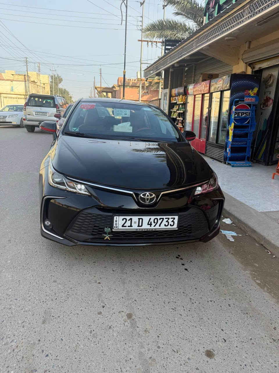 السلام عليكم 
كورلا 2023 خليجي شركة مهند 
كفاله عامة رقم سليمانيه لون اسود 
داخل قيسي
كشنات جلد 
فتحة سلايت 
سيارة على وضع الشركة ماشيه 15 الف كيلو 
المكان /صلاح الدين بيجي 
السعر/175 وبيها مجال 
الرقم /*********** تكريت, صلاح الدين
